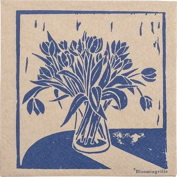 Papírový ubrousek Papírové ubrousky v sadě 20 ks Tulips – Bloomingville ID_1626366