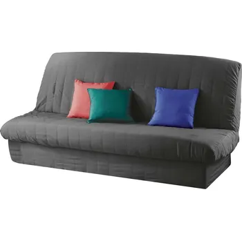 Napínací potah Tmavě šedý 3místný napínací potah na pohovku Essentiel – douceur d'intérieur ID_1633774