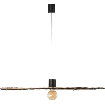 Svítidlo FARO COSTAS 1000 závěsné svítidlo, černá/ratan - FARO FARO 68590-70