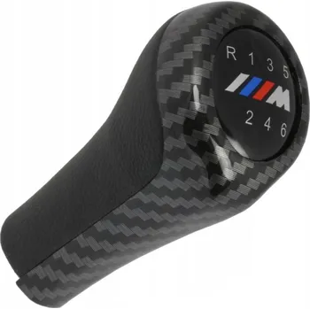 Hlavice řadicí páky Hlavice řadící páky BMW 1 E81 E82 E87 (2004 - 2013) se sadou 4 plaketek 5 i 6 rychlostních