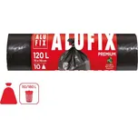 ALUFIX Pytle na odpad silné LDPE 120 l, 10 ks, 45 µ, 70x110 cm, černé