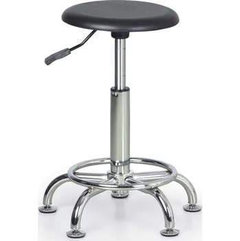 Nábytek do ordinace PUR Pracovní stolička s kluzáky kulatá