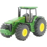 John Deere Traktor s Lesním Přívěsem 1:50 - SIKU Tractor with forestry trailer - kovové modely auta 1/50