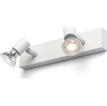 Bodové svítidlo RED - DESIGN RENDL TRICA II nástěnná bílá 230V GU10 2x25W - RED - DESIGN RENDL RED R13373