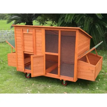 PRODUMAZAHRADU Mobilní kurník Metra 220x114x125cm