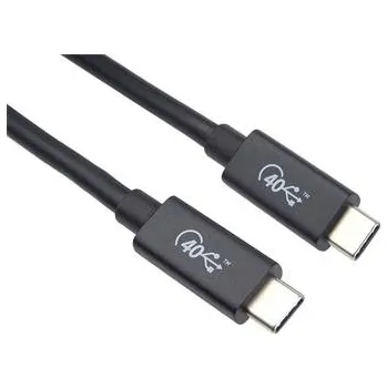 Kabel do PC PremiumCord USB4™ Gen 3x2 40Gbps 8K@60Hz kabel Thunderbolt 3 certifikovaný USB-IF 1m