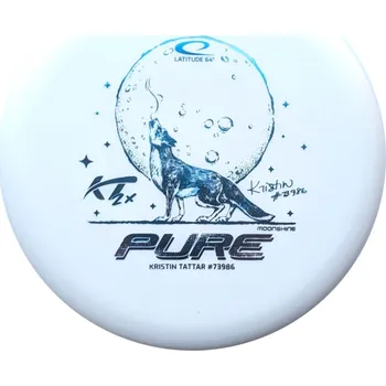 Disc golf Latitude 64º Pure Zero Medium Moonshine Kristin Tatar 2024 (discgolf) (Speed 3, Glide 3, Turn -1, Fade 1)