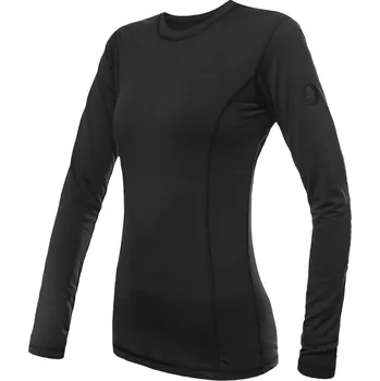 Dámské merino triko SENSOR Air černé Barva: černá, Velikost: M, kód: ZO-23200026-01