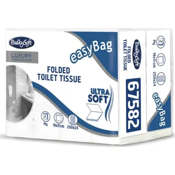 Papírový ubrousek Ubrousky- skládané, BULKY SOFT, 2V, celuloza 67582