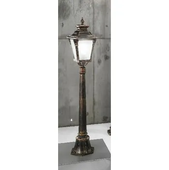 Venkovní osvětlení ORION Venkovní sloupkové svítidlo 1x60W E27, patina, IP44,výška 115cm - ORION OR AL 11-1140/1