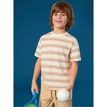 Sinsay - Tričko s krátkým rukávem - krémová - 018CH-01X - 018CH-01X-134