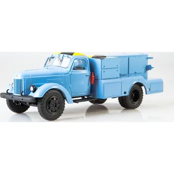 autíčko MODIMIO ZIL 164 - APA 35 2 1:43 časopis s modelem - Legendární náklaďáky SSSR #14 ZIL-164 - APA-35-2 - kovový model auta