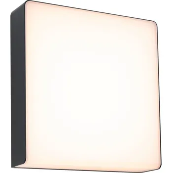 Venkovní osvětlení PAULMANN LED venkovní nástěnné svítidlo Azalena pohybové čidlo HF senzor IP44 250x97mm 3000K 8,5W 230V antracit umělá hmota/hliník - PAULMANN P 94840