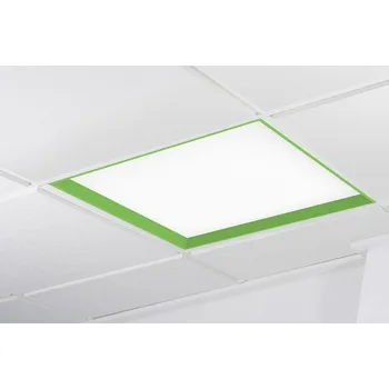 Bodové svítidlo KOHLLIGHTING WINNER LED panel zelená 6000K nebe PUSH 37W čtverec - KOHL-Lighting KHL K50502.GR.SK.6K.PU