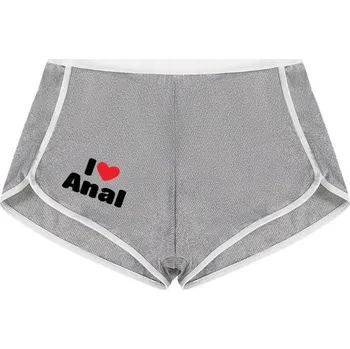 Dámské erotické prádlo Carbin Koneer Kalhotky I ♥ anal Barva: Šedá