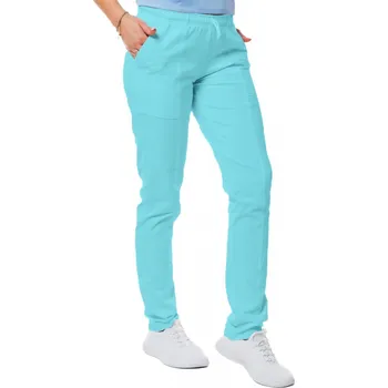 Zdravotnický oděv Perlička® Zdravotnické kalhoty TINA Úplet Světlý tyrkys Barva: Světlý Tyrkys, Velikost: S