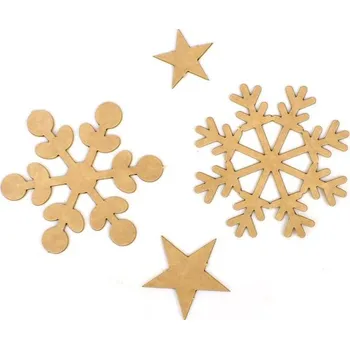 Svatební dekorace Papírový výřez, kraft, vločky