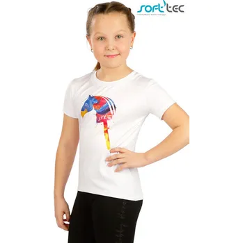 Chlapecké tričko Dětské tričko LITEX s krátkým rukávem bílé Barva: Bílá, Velikost: 134, kód: LI-J1356-134-100