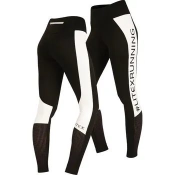 Dámské legíny Dámské běžecké kalhoty LITEX černé Barva: černá, Velikost: S, kód: LI-9D202-S-901
