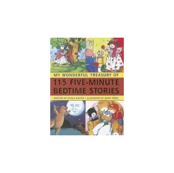 Cizojazyčná kniha My Wonderful Treasury of 115 Five-minute Stories - Baxter, Nicola