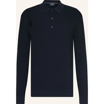 Olymp Pánská Úpletová Polokošile, tmavě modrá, L