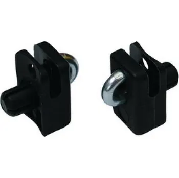 Příslušenství pro plot Upínka drátu černá, nerez hrot