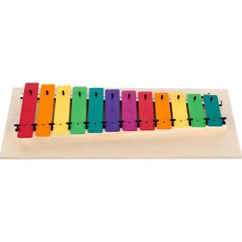 Goldon diatonický metalofon v barvách Boomwhackers 12 kamenů
