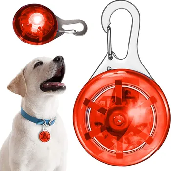 Obojek pro psa VERK GROUP LED SVĚTLO NA OBOJEK ČERVENÉ GAB_A