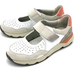 Dámské kožené tenisky 87804-080 Josef Seibel bílá Barva: weiss-lachs, Velikost: 37