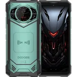 Doogee S200X Barva: Zelená + Tvrzené sklíčko na displej + USB magnetický kabel