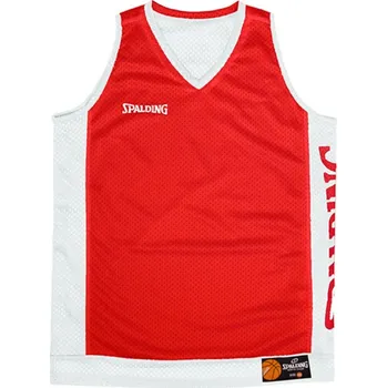 Dres Spalding Reversible Tank Top 40221207-redwhite Velikost M