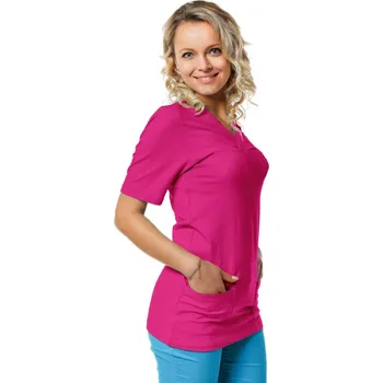 Zdravotnický oděv Perlička® Zdravotnická košile LUJZA Cyklámen Barva: Cyklámen, Velikost: S