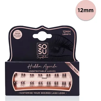 SOSU Cosmetics Hidden Agenda Undetectable Lashes Refill 12mm SOSU Cosmetics