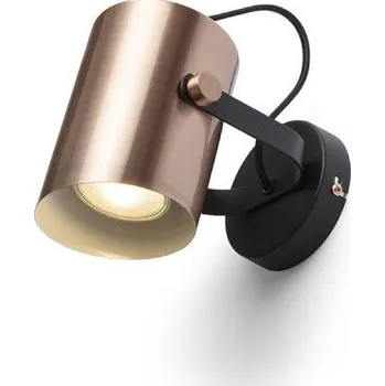 Svítidlo RED - DESIGN RENDL HAREN přisazená měď/černá 230V E27 15W - RED - DESIGN RENDL RED R13612