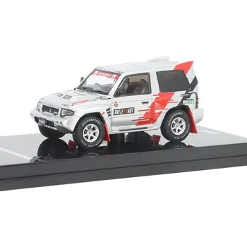 autíčko Mitsubishi Pajero Evolution šedá 1:64 - INNO Models Mitsubishi Pajero EVO - kovový model auta 1/64