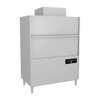 Myčka nádobí RMgastro RM - S 302 REC ABT Myčka na černé nádobí dvouplášťová s odpadovým čerpadlem a rekuperací 132x70 - 400 V + záruka 3 roky