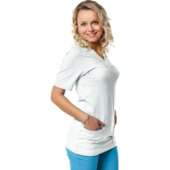 Zdravotnický oděv Perlička® Zdravotnická košile LUJZA Bílá Barva: Bílá, Velikost: M