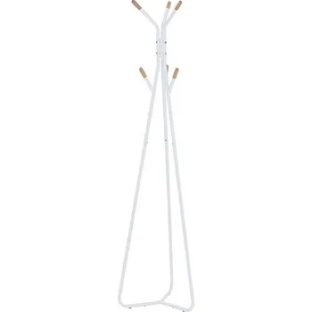 Věšák EXCELLIANCE Kovový věšák bílý 170 cm