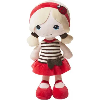 LEVENYA PLYŠ Panenka Anette 30cm textilní na mazlení do postýlky