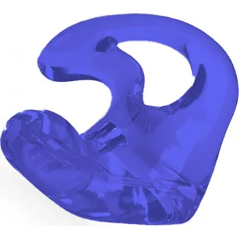 Sluchátka UNB Individuální ušní tvarovka - tvrdá Barva: Modrá, Otisk ucha: Mám otisk