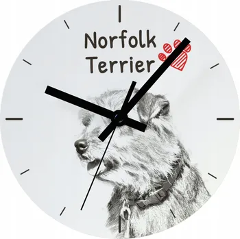 Hodiny Nástěnné hodiny Art-Dog bílé 20 cm