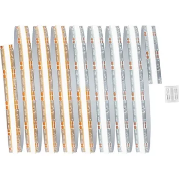LED osvětlení PAULMANN MaxLED 1000 LED Strip Full-Line COB samostatný pásek 2,5m 23,5W 1200lm/m 672LEDs/m měnitelná bílá - PAULMANN P 71116