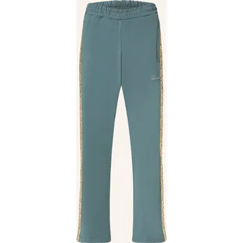 Rough. Pánské Tepláky S Galonovými Pruhy, petrolejová, 50