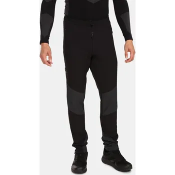 Pánské outdoorové kalhoty KILPI Nuuk černé Velikost: L, kód: KP-UM0411KIBLKL