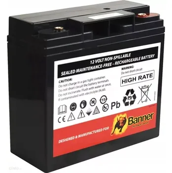 Trakční baterie BANNER akumulátor pro BOOSTER PB 12V 23Ah PB12/24