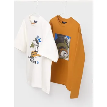 Chlapecké oblečení Chlapecké trika set 2 ks Mayoral 7083 Velikost: 14 let (157 cm)