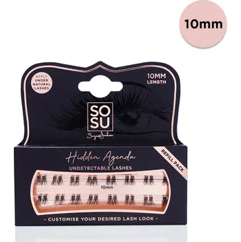 SOSU Cosmetics Hidden Agenda Undetectable Lashes Refill 10mm SOSU Cosmetics