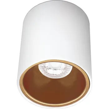 CENTURY ESSENZA přisazené svítidlo GU10 bílá/zlatá 96mm - CENTURY CEN ESRBG96-GU10