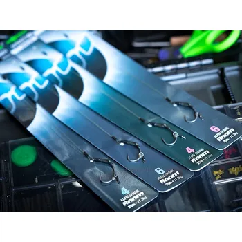 Rybářský háček Korda návazce Spinner Rig Kurv 5,5" Boom s protihrotem Velikost: 6