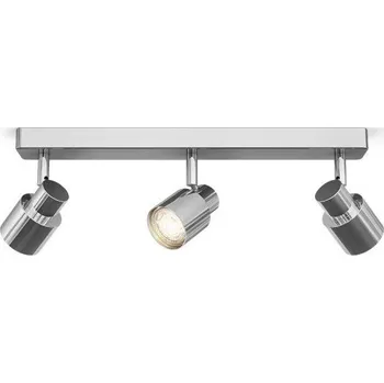 Koupelnové svítidlo RED - DESIGN RENDL VALTO III přisazená chrom 230V GU10 LED 3x5W IP44 - RED - DESIGN RENDL RED R13704